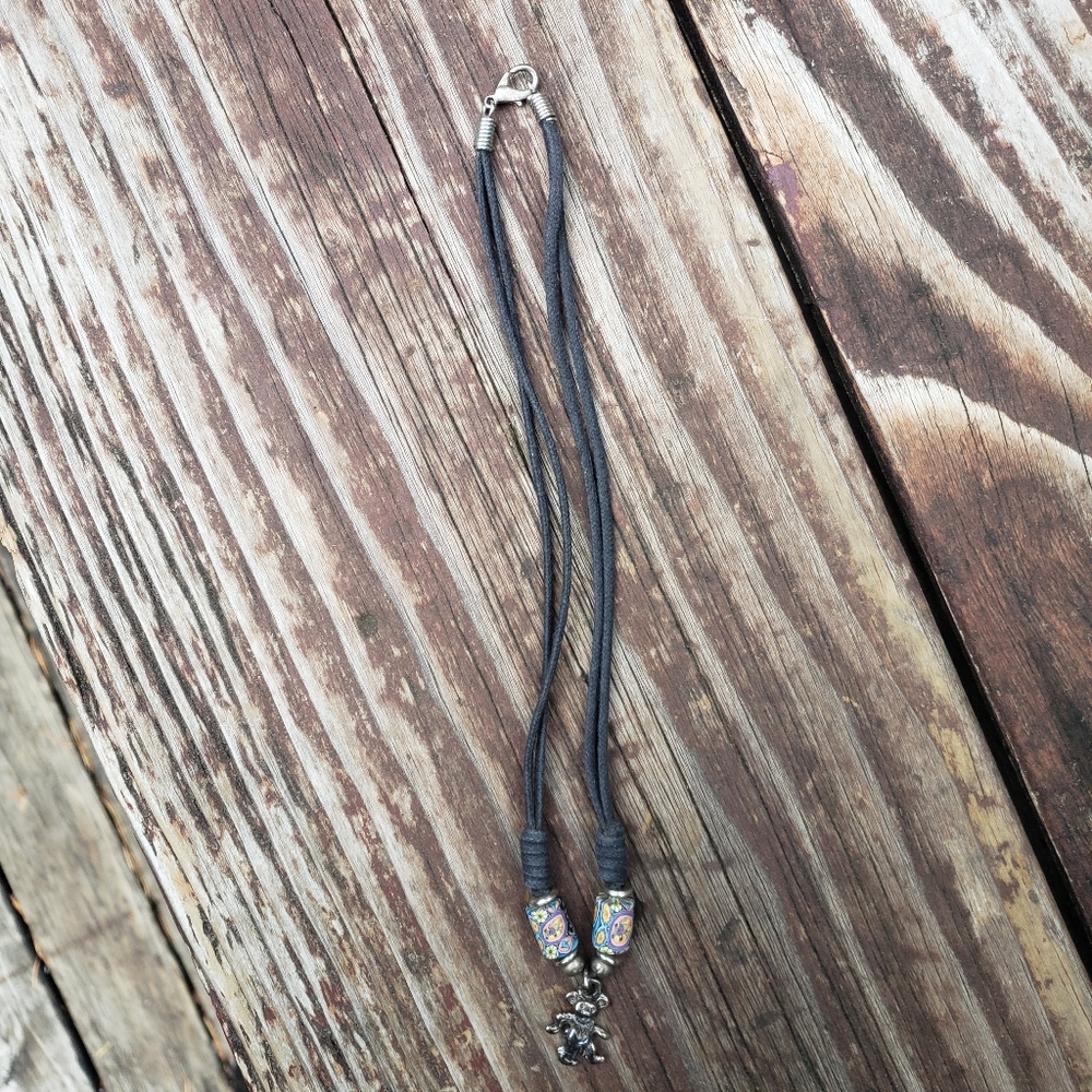 Grateful Dead Dancing Bear Necklace - Handmade - Picture 6 of 10